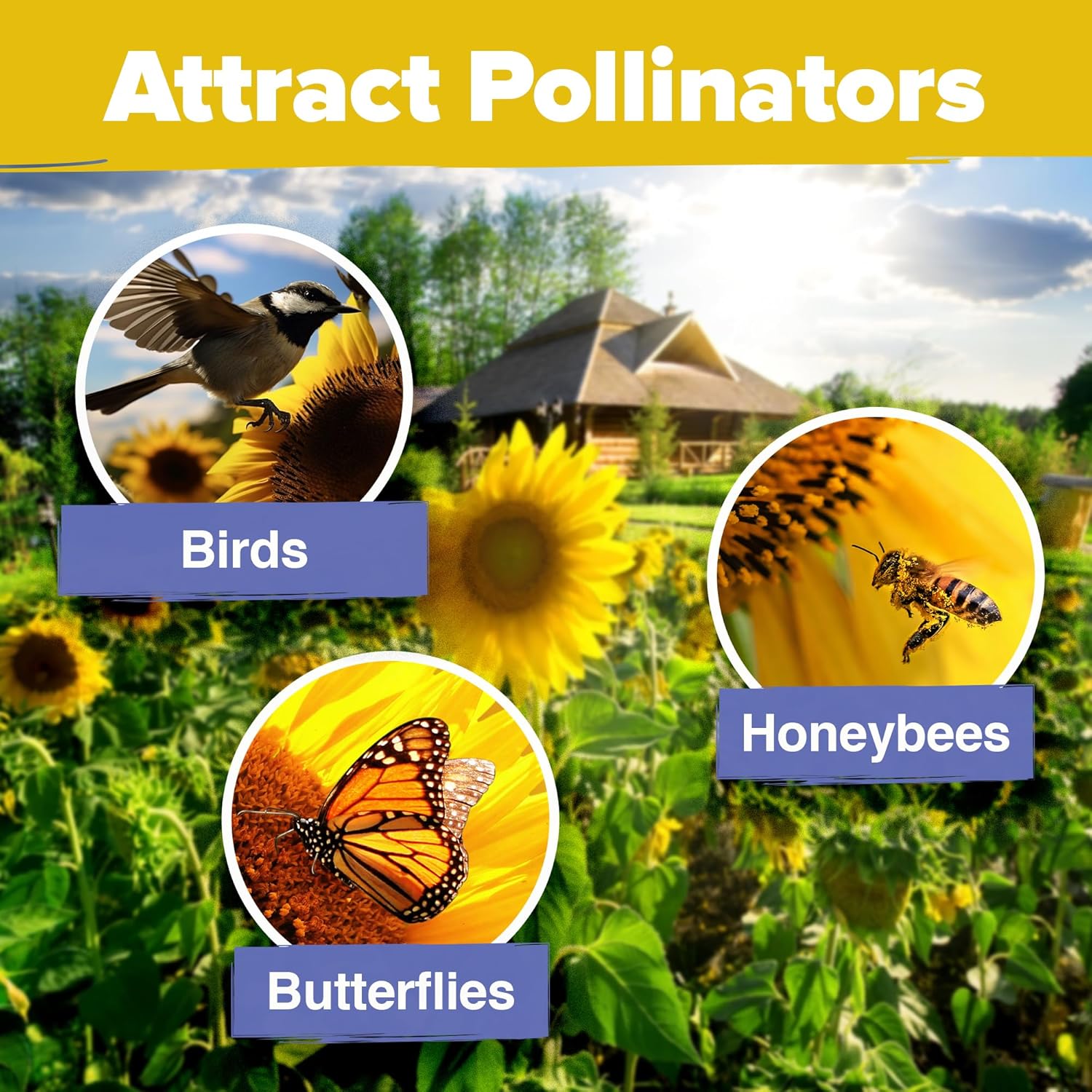 HOME GROWN English Lavender Seeds 1,500+ Non GMO Wildflower Seed for Planting Indoor/Outdoor, High Germination, Plant Flower Seeds (Lavandula antustifolia)