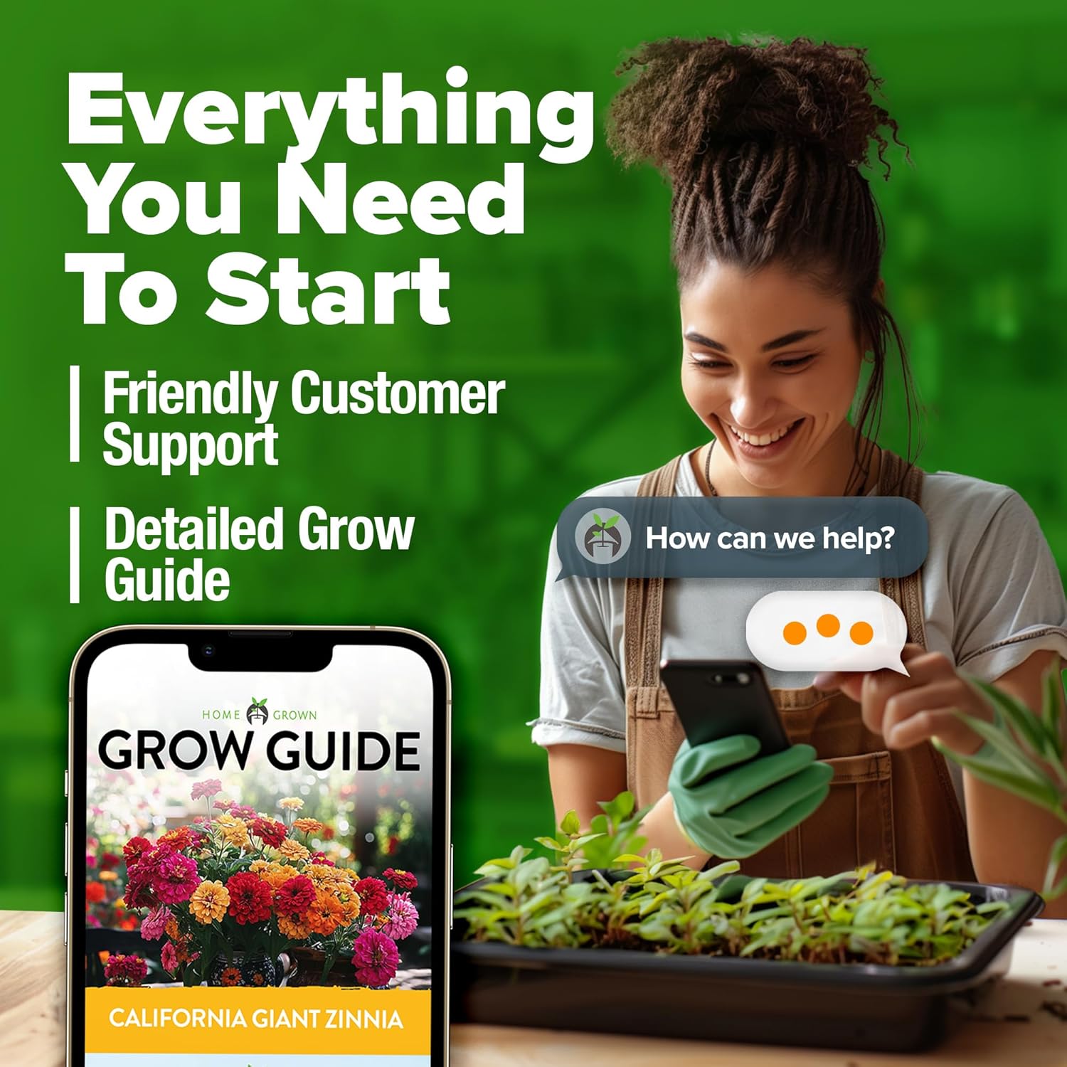 HOME GROWN English Lavender Seeds 1,500+ Non GMO Wildflower Seed for Planting Indoor/Outdoor, High Germination, Plant Flower Seeds (Lavandula antustifolia)