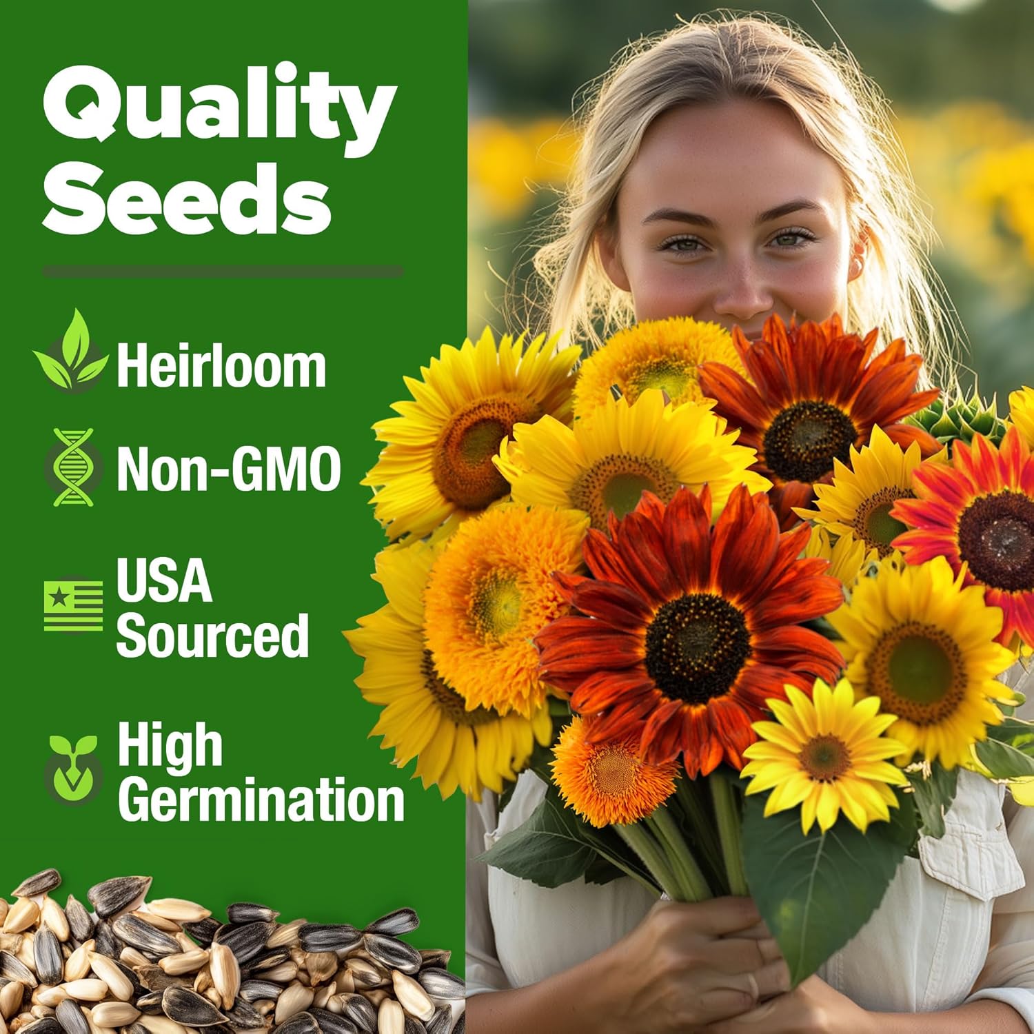 HOME GROWN English Lavender Seeds 1,500+ Non GMO Wildflower Seed for Planting Indoor/Outdoor, High Germination, Plant Flower Seeds (Lavandula antustifolia)