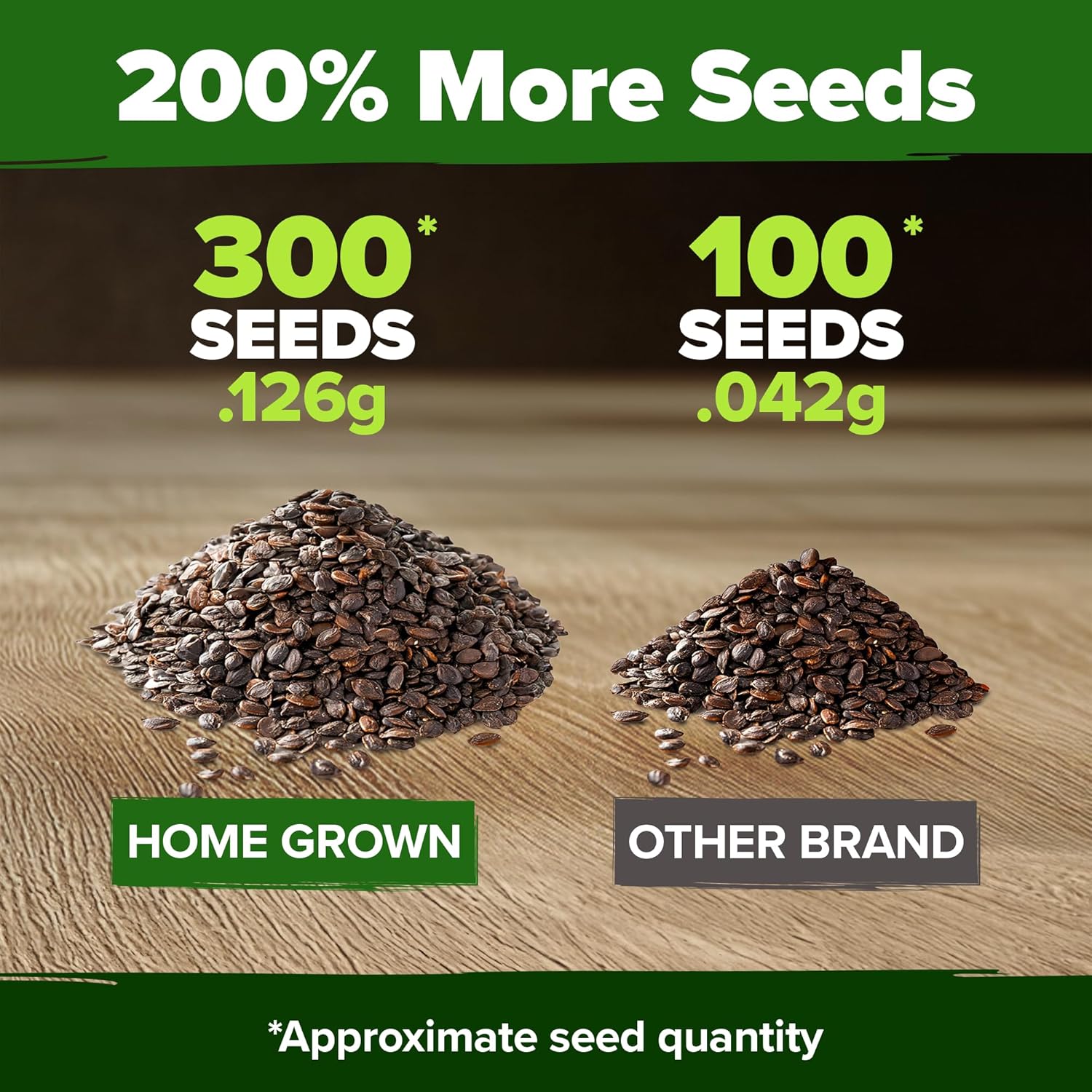 HOME GROWN English Lavender Seeds 1,500+ Non GMO Wildflower Seed for Planting Indoor/Outdoor, High Germination, Plant Flower Seeds (Lavandula antustifolia)