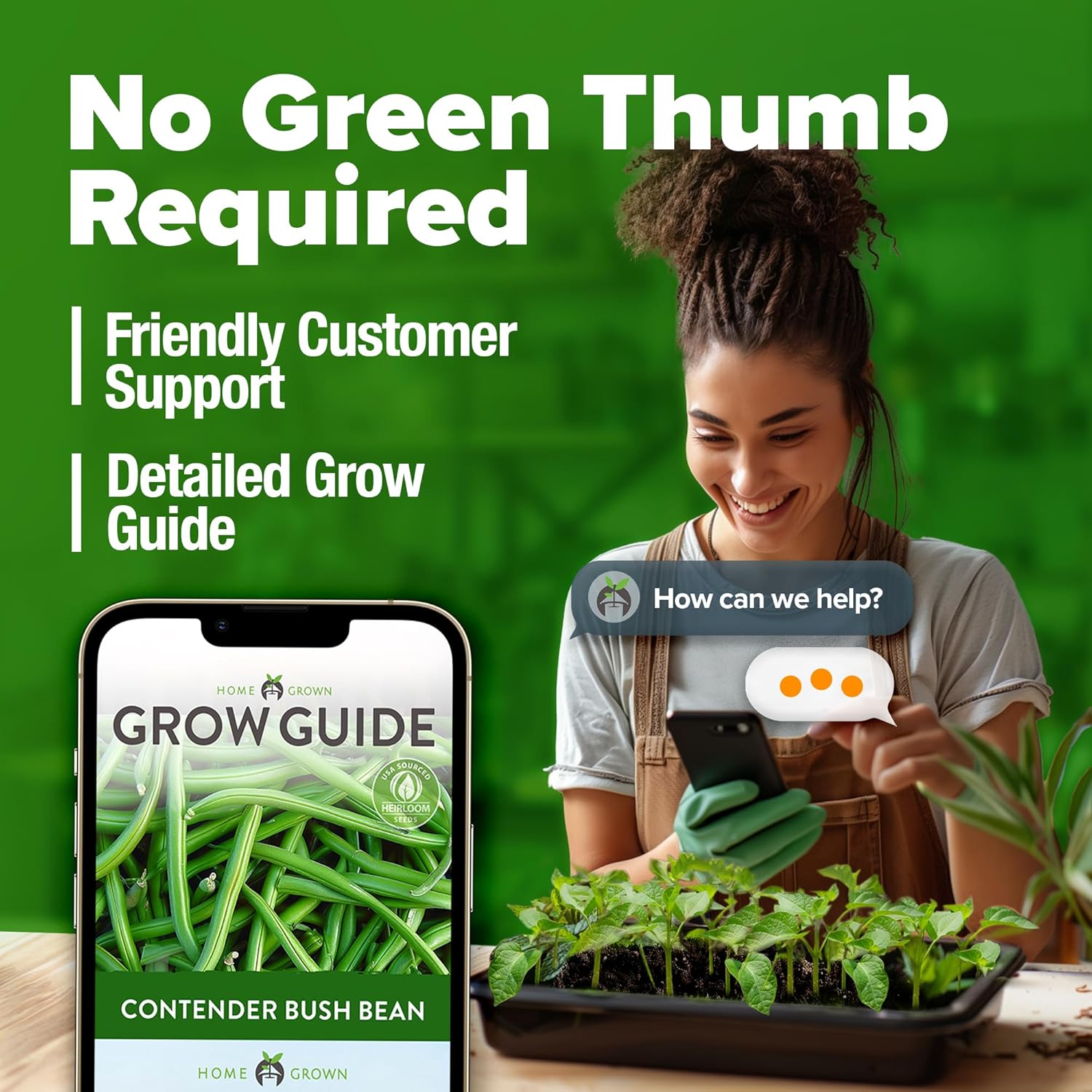 HOME GROWN English Lavender Seeds 1,500+ Non GMO Wildflower Seed for Planting Indoor/Outdoor, High Germination, Plant Flower Seeds (Lavandula antustifolia)