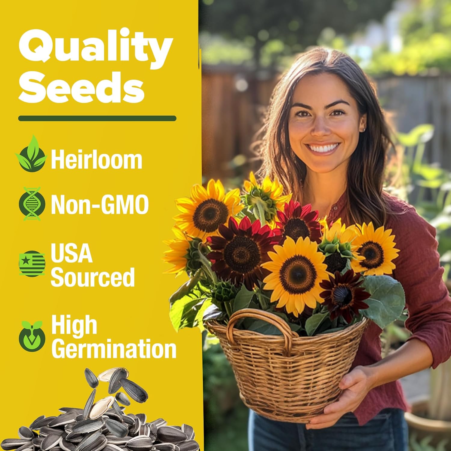 HOME GROWN English Lavender Seeds 1,500+ Non GMO Wildflower Seed for Planting Indoor/Outdoor, High Germination, Plant Flower Seeds (Lavandula antustifolia)