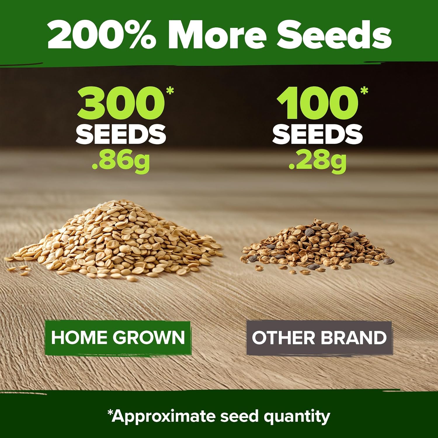 HOME GROWN English Lavender Seeds 1,500+ Non GMO Wildflower Seed for Planting Indoor/Outdoor, High Germination, Plant Flower Seeds (Lavandula antustifolia)