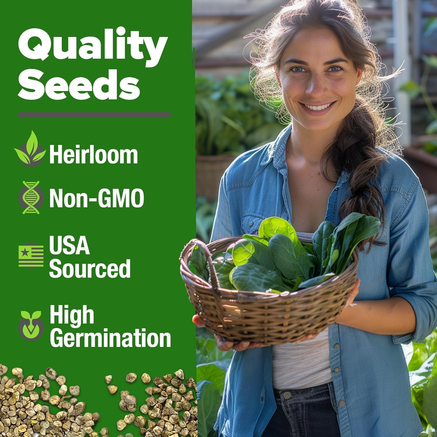 HOME GROWN English Lavender Seeds 1,500+ Non GMO Wildflower Seed for Planting Indoor/Outdoor, High Germination, Plant Flower Seeds (Lavandula antustifolia)