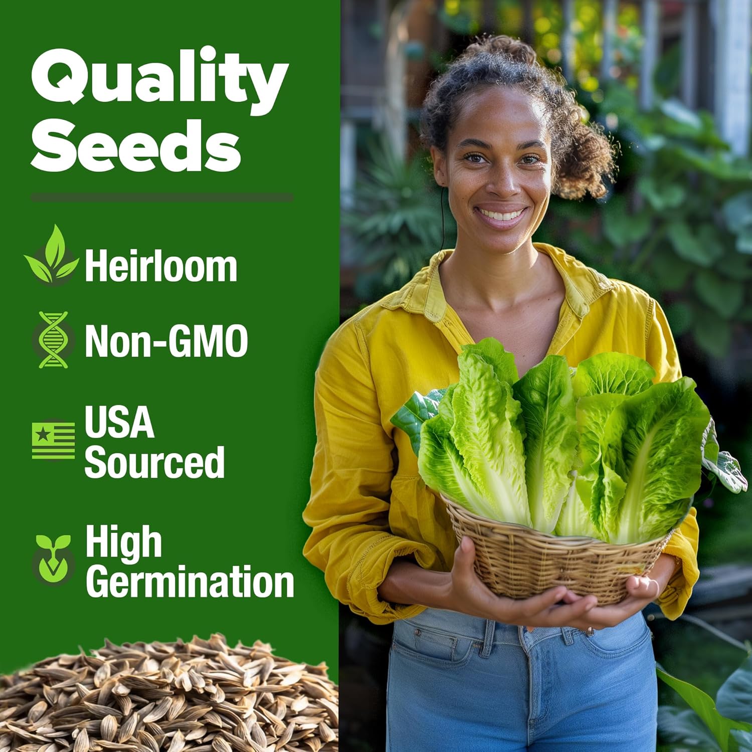 HOME GROWN English Lavender Seeds 1,500+ Non GMO Wildflower Seed for Planting Indoor/Outdoor, High Germination, Plant Flower Seeds (Lavandula antustifolia)