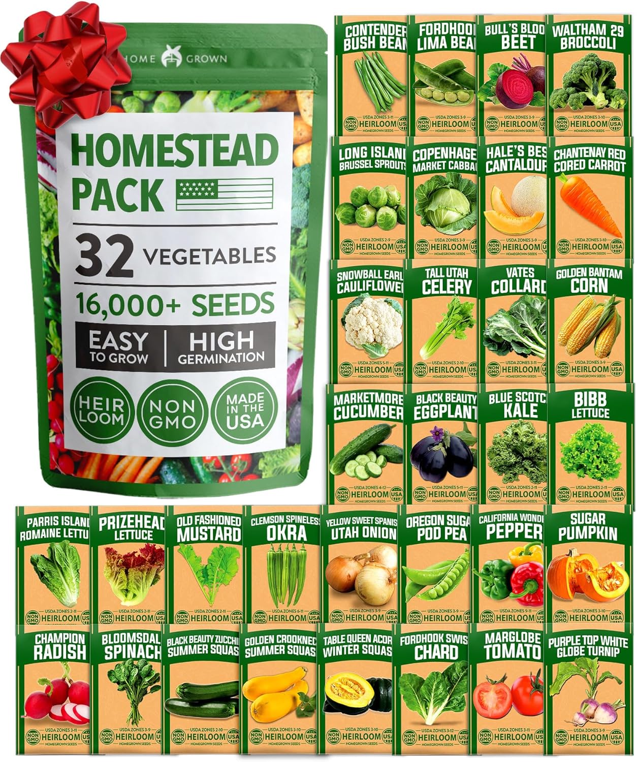 HOME GROWN Arugula Seed 2 Pack – 4350 Vegetable Seeds – Non GMO Ideal Seeds for Hydroponic Garden Indoor – Premium and Heirloom Arugula Seeds for Planting (Eruca vesicaria)