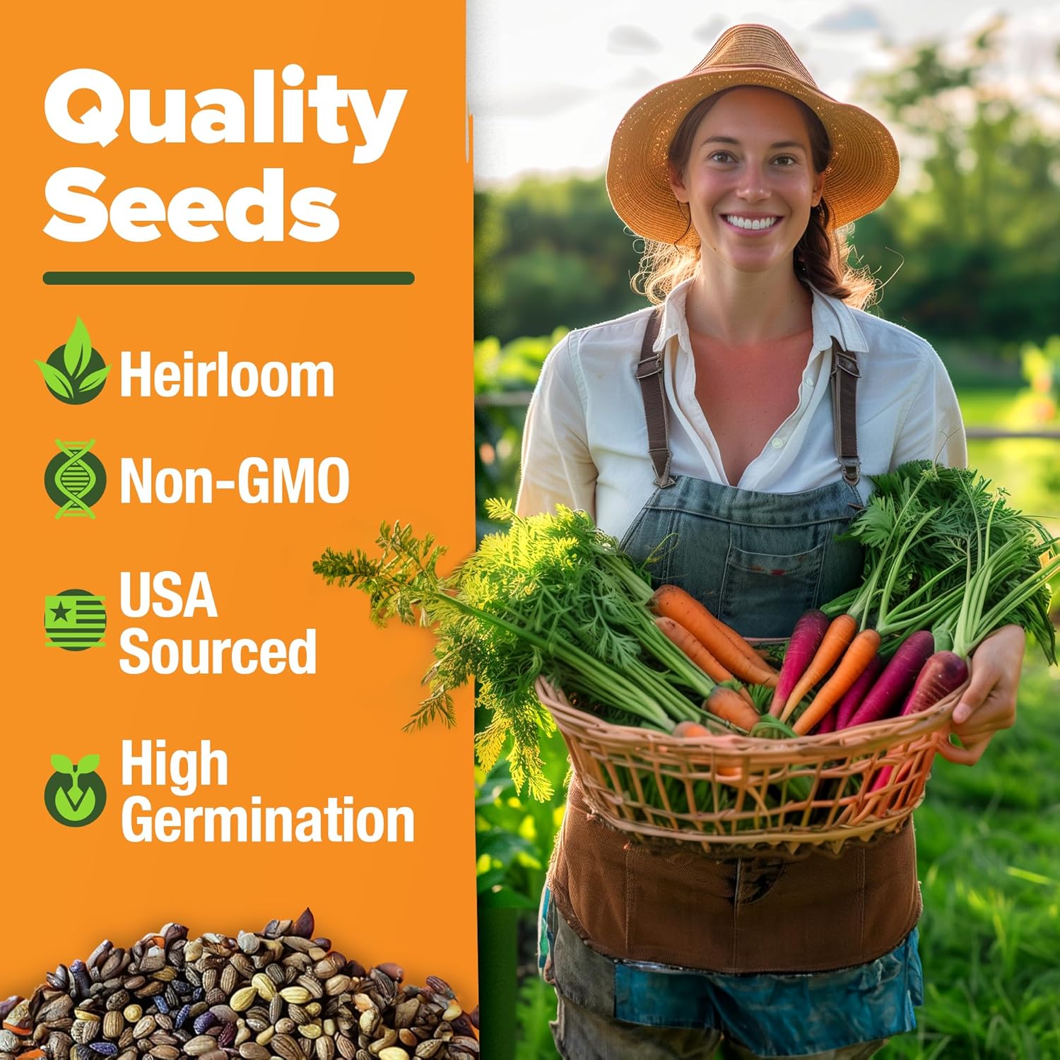 HOME GROWN Arugula Seed 2 Pack – 4350 Vegetable Seeds – Non GMO Ideal Seeds for Hydroponic Garden Indoor – Premium and Heirloom Arugula Seeds for Planting (Eruca vesicaria)