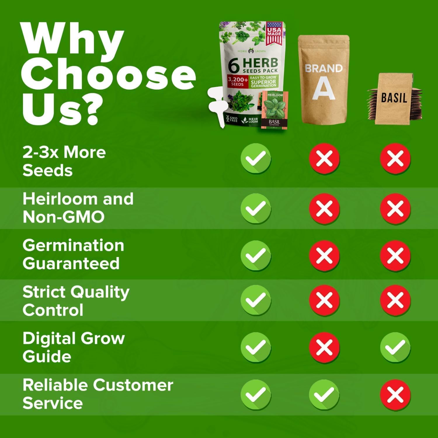 HOME GROWN Arugula Seed 2 Pack – 4350 Vegetable Seeds – Non GMO Ideal Seeds for Hydroponic Garden Indoor – Premium and Heirloom Arugula Seeds for Planting (Eruca vesicaria)