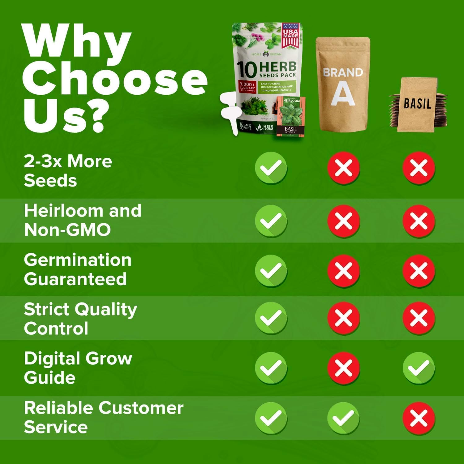 HOME GROWN Arugula Seed 2 Pack – 4350 Vegetable Seeds – Non GMO Ideal Seeds for Hydroponic Garden Indoor – Premium and Heirloom Arugula Seeds for Planting (Eruca vesicaria)