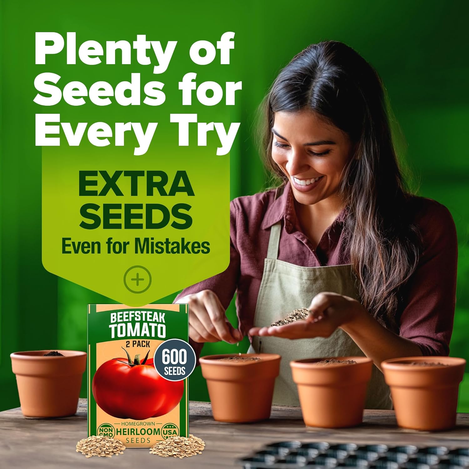 HOME GROWN Arugula Seed 2 Pack – 4350 Vegetable Seeds – Non GMO Ideal Seeds for Hydroponic Garden Indoor – Premium and Heirloom Arugula Seeds for Planting (Eruca vesicaria)