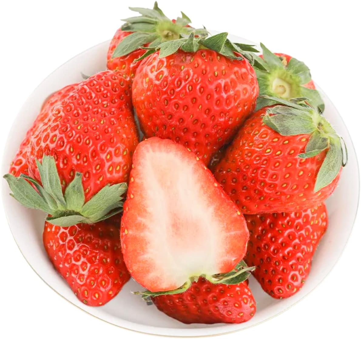 2300+ Seeds Perpetual Strawberry Four Seasons Strawberry Seeds Fruit Seed for Planting Heirloom Non-GMO Seed for Hydroponic Garden Sweet High Yields
