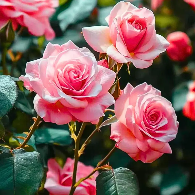 20 Light Pink Rose Seeds – Classic Elegant Blooms, Non-GMO Heirloom Variety