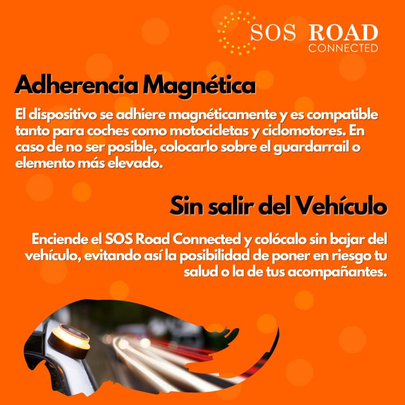 SOS ROAD CONNECTED-BALIZA V16GEOLOCALIZABLE DGT 3.0 NK SOS ROADCONECTADA GEOLOCALIZABLE YHOMOLOGADA (OBLIGATORIA EN 2026)