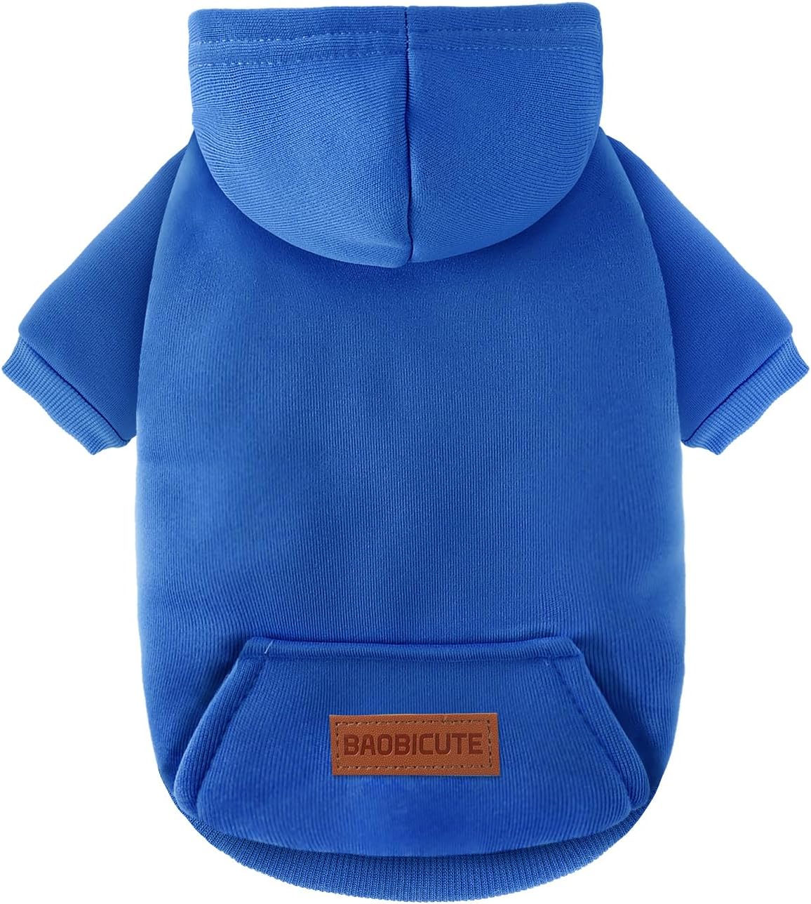 2 Pack Dog Hoodie Warm Hood Dog Sweater Cold Weather Small Dogs Sweatshirt Comfort Pet Clothes for Small Medium Dogs with Pockets Cats Chihuahua Clothes for Male Female Girl Boy Sporty Daily Wear