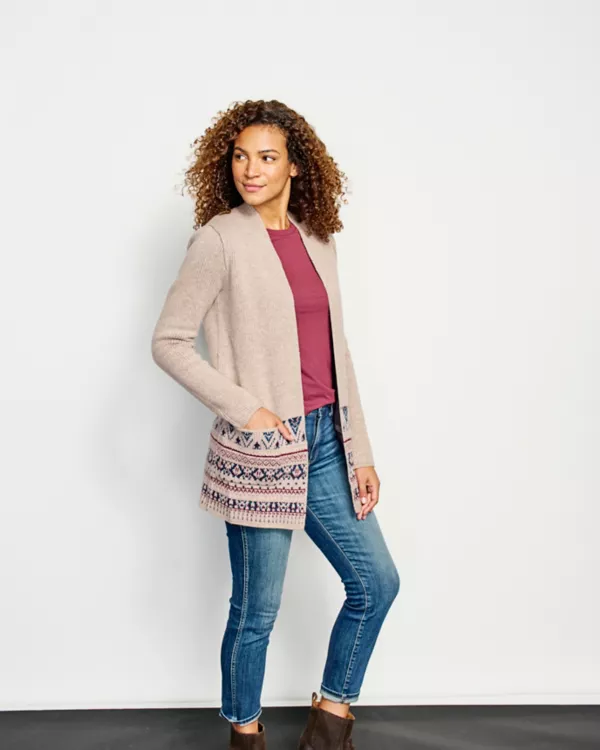 Alpine Border Cardigan