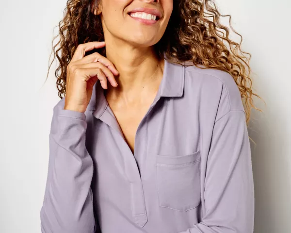 Perfect Long-Sleeved Polo