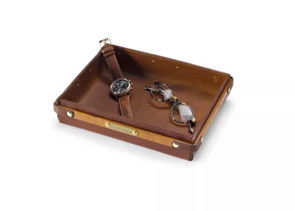 No. 120 Leather Valet Tray