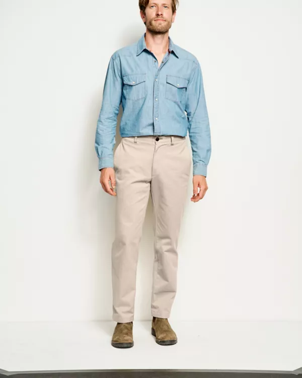 Ultimate Khakis Plain Front