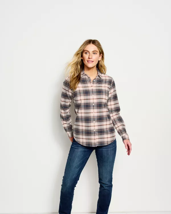 Women's Lodge Flannel Plaid Shirt