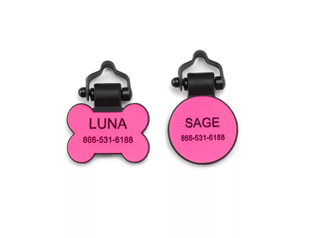 Silicone No-Rattle Dog Tag