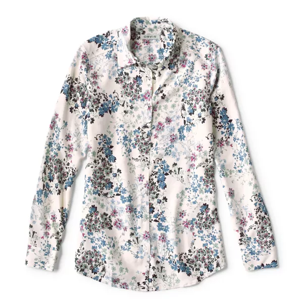 Long-Sleeved Everyday Silk Shirt