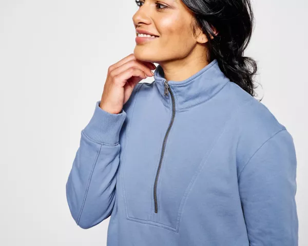 Riverside Half-Zip Sweatshirt