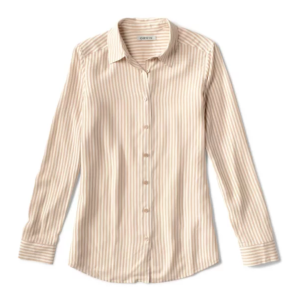 Long-Sleeved Everyday Silk Shirt