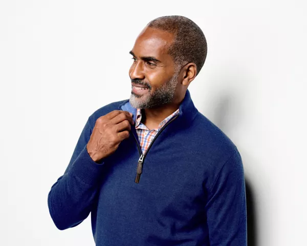 Merino Wool Quarter-Zip Sweater 2.0