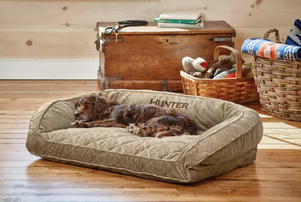 Orvis ComfortFill-Eco™ Bolster Dog Bed