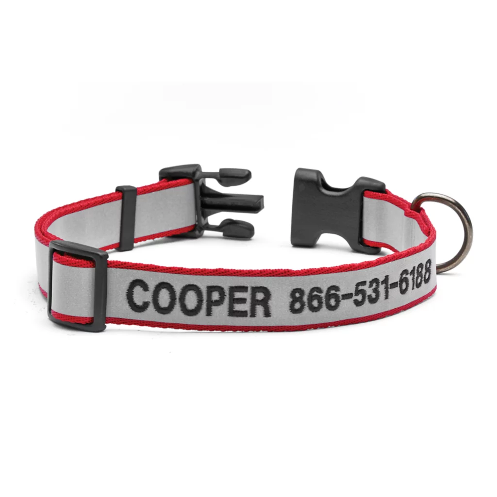 Personalized Reflective Collar
