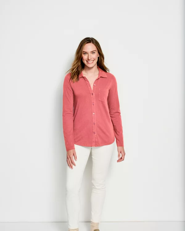 Canyon Button-Front Tee