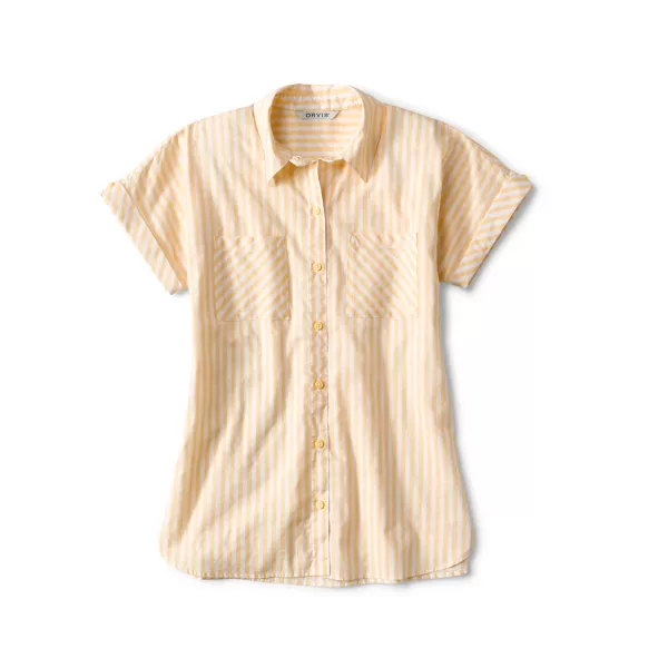 Easy Printed Short-Sleeved Camp Shirt