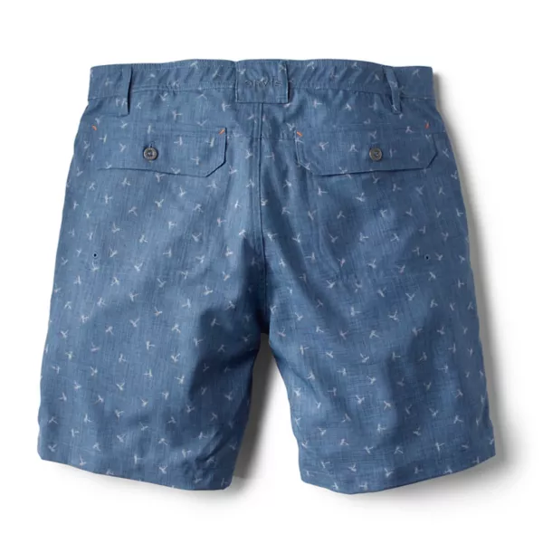 Tech Chambray Shorts