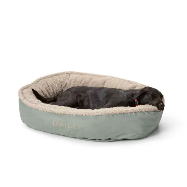 Orvis ComfortFill-Eco™ Wraparound Dog Bed with Fleece