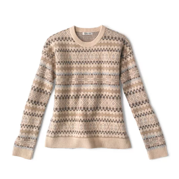 Woodland Fair Isle Crew Sweater