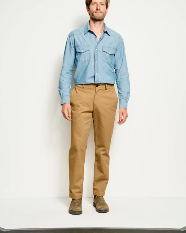 Ultimate Khakis Plain Front