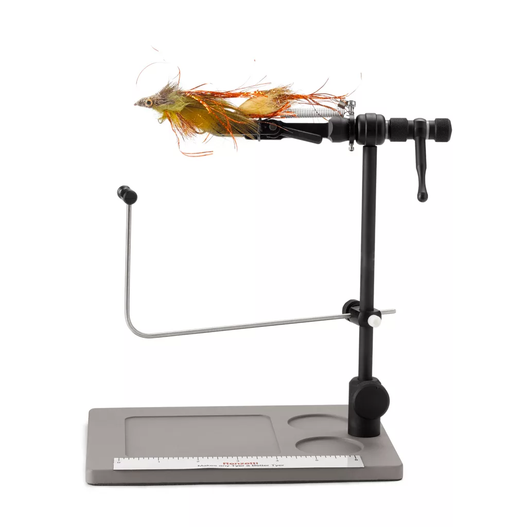 Renzetti Clouser Cam Traveler 2300 Series Vise Streamer Pedestal Base With Hook Retainer