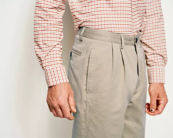 Ultimate Khakis Pleated Front