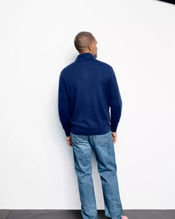 Merino Wool Quarter-Zip Sweater 2.0
