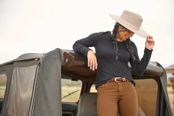 Women's Triangle Crown Felt Hat