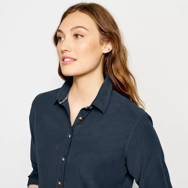 Garment-Dyed Corduroy Shirt