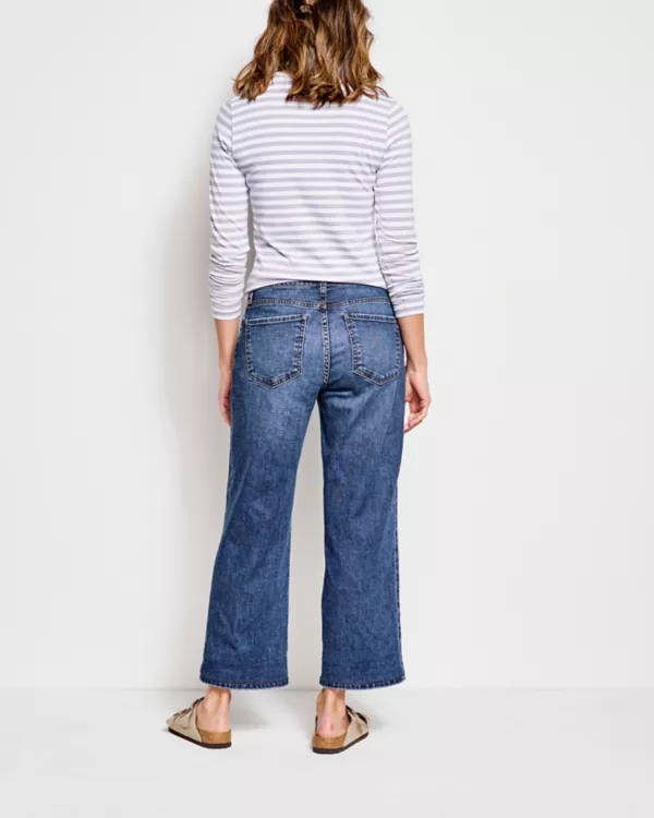 Kut from the Kloth® Charlotte Denim Wide-Crop Jeans