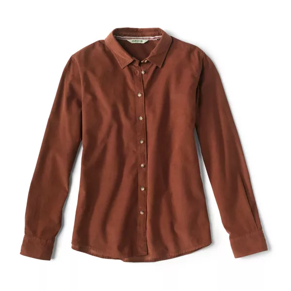 Garment-Dyed Corduroy Shirt