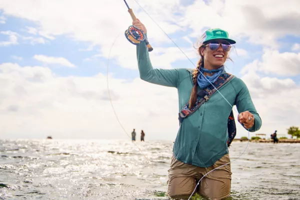 Women's DriCast™ Long-Sleeved Button-Front