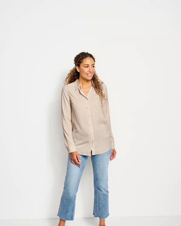 Long-Sleeved Everyday Silk Shirt