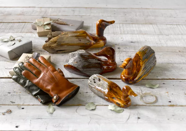 Handcarved Fence-Post Duck