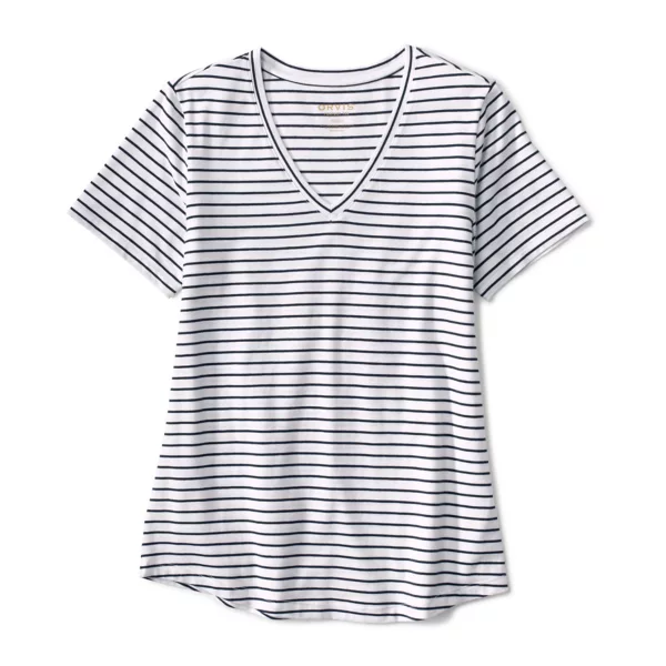 Perfect Relaxed V-Neck Short-Sleeved Tee