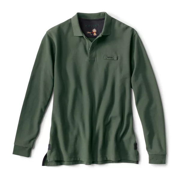 The Orvis Signature Long-Sleeved Polo