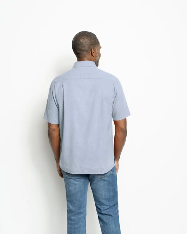 Hemp/TENCEL Stretch Short-Sleeved Shirt