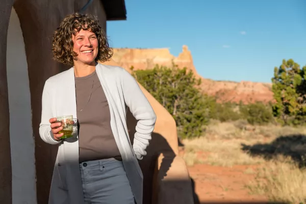 Fireside Waffle Long-Sleeved Crew